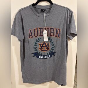 Hype and Vice Auburn University Gray Graphic Tee, Small